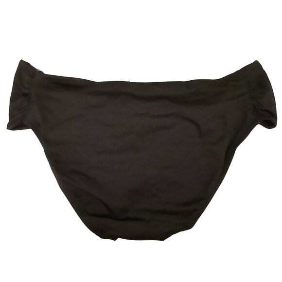 NWT A.Che Twisted Side Bikini Bottoms in Black Sz. XL - Picture 2 of 2